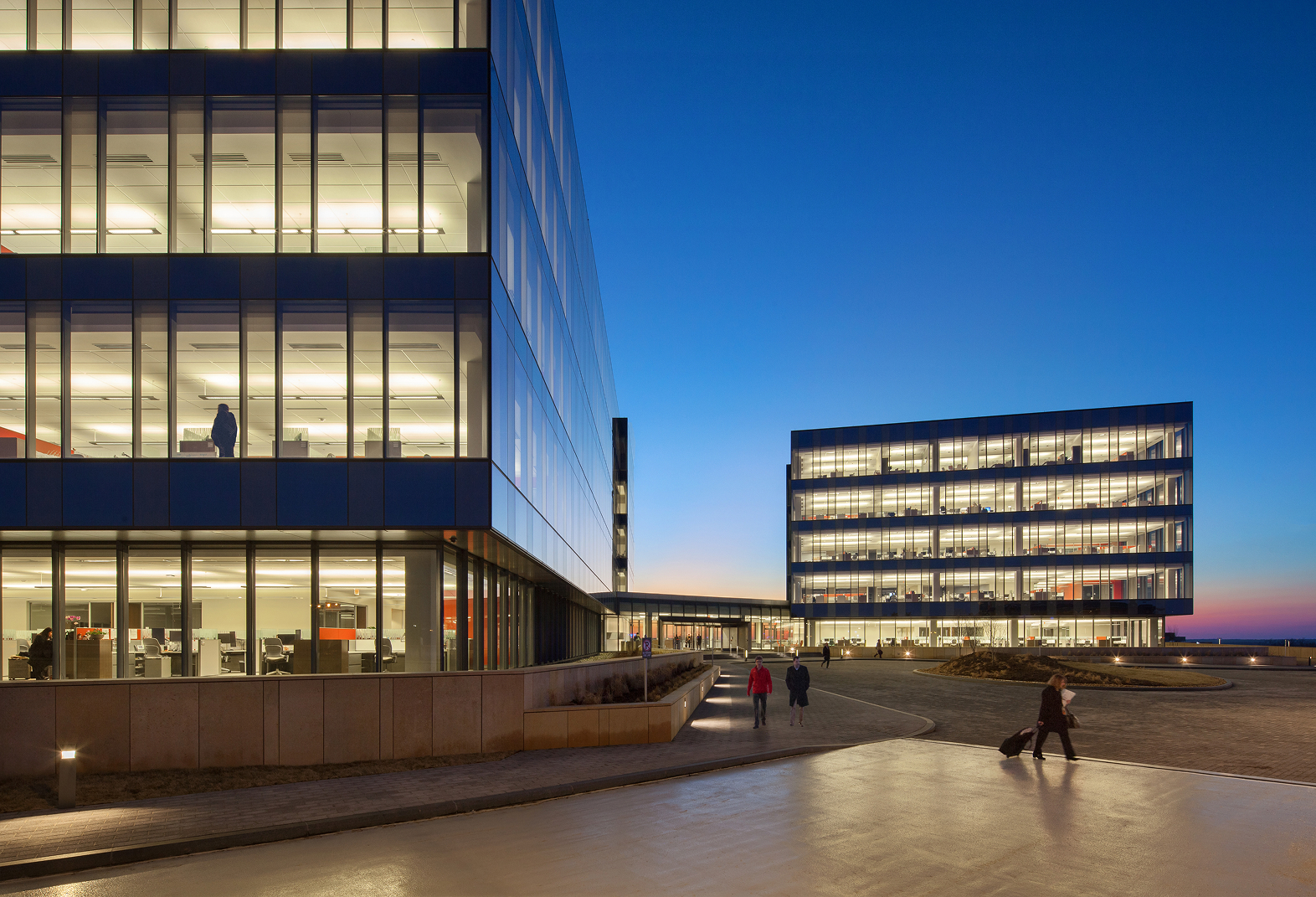 Exterior Night Entry